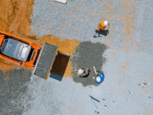 Mini excavator grading buckets