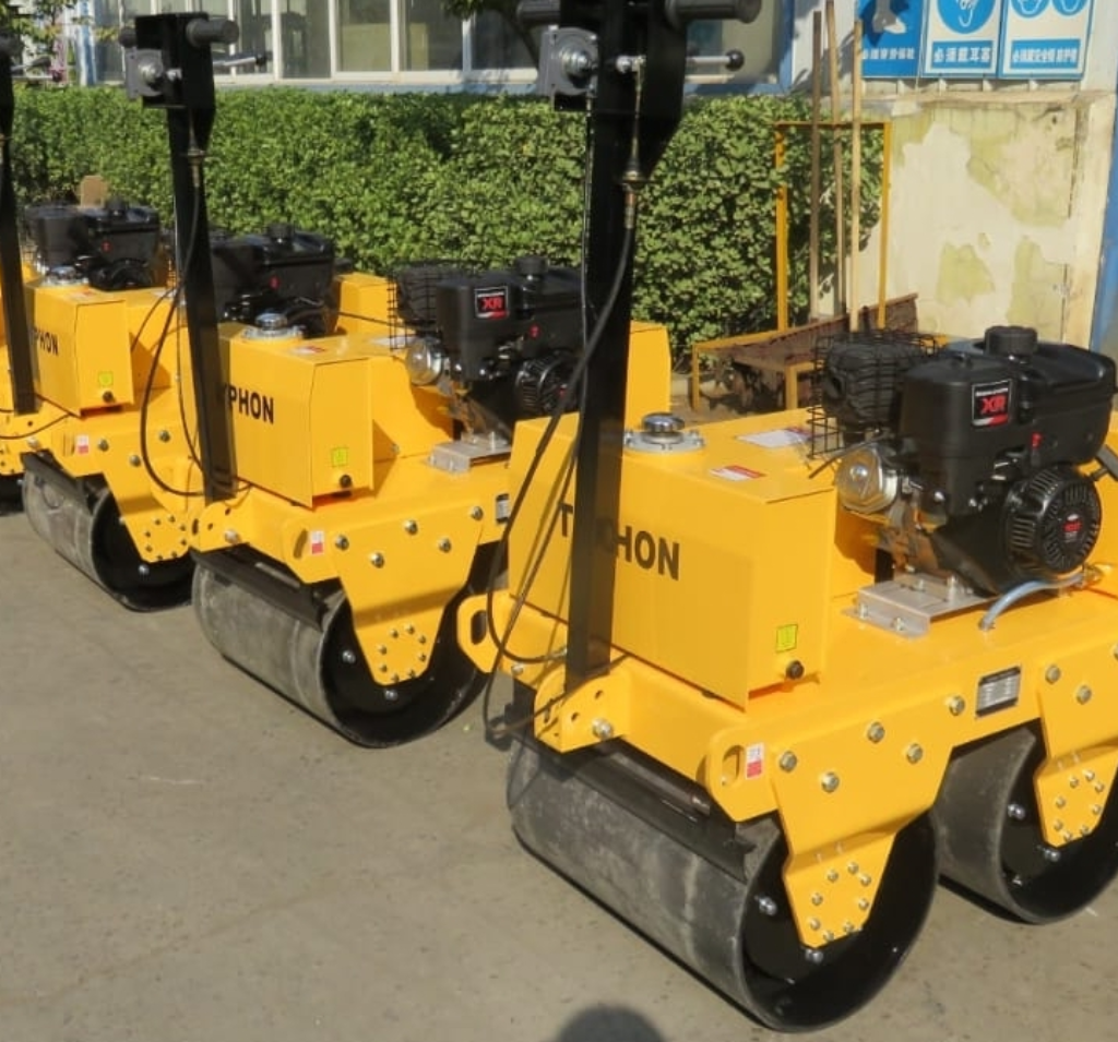 TYPHON 10hp EPA B&S FURY Walk behind Vibratory Roller Compactor USA - Image 2