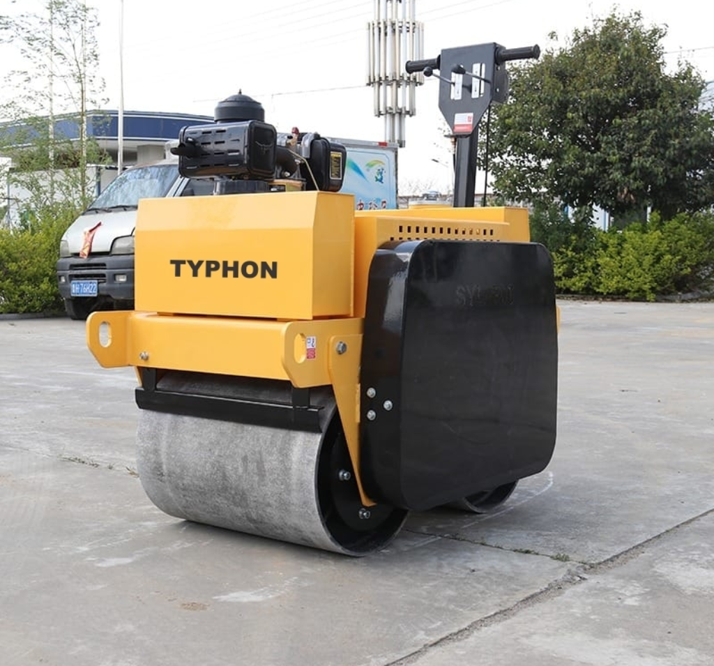 TYPHON 10hp EPA B&S FURY Walk behind Vibratory Roller Compactor USA - Image 3