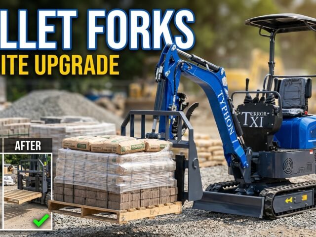 Mini Excavator Pallet Forks: The Jobsite Upgrade Nobody Regrets