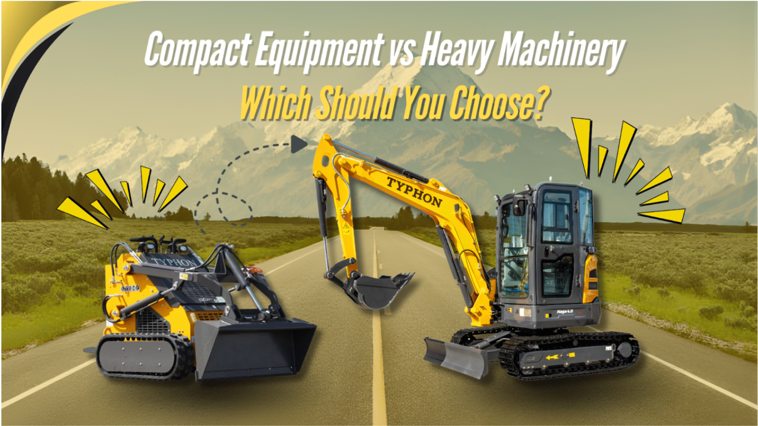Compact Equipment vs Heavy Machinery: Which Should You Choose?