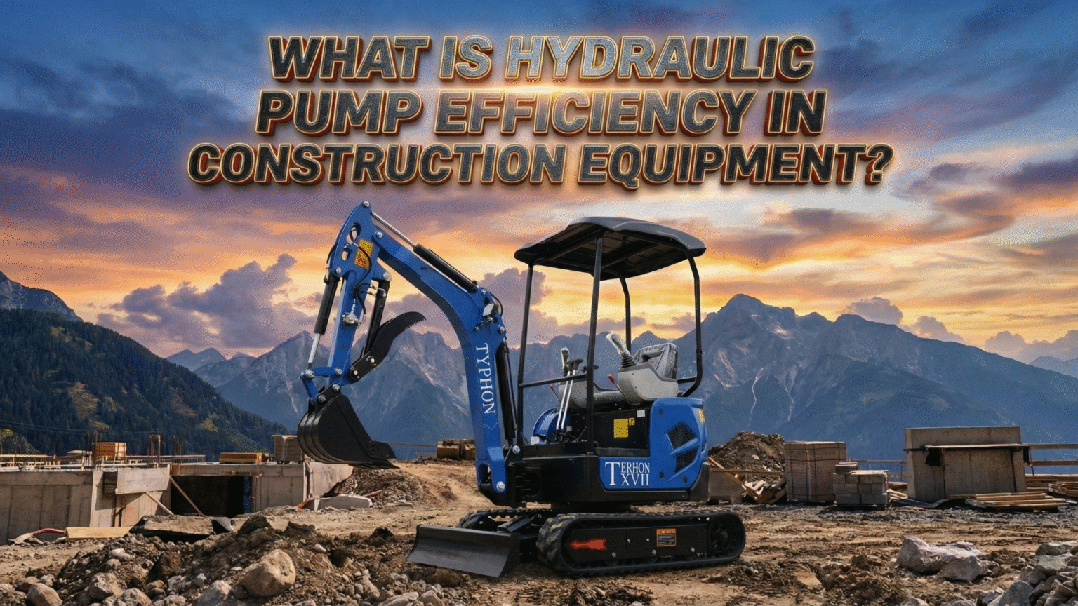 What Is Hydraulic Pump Efficiency in Construction Equipment?
