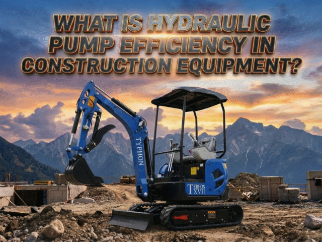 What Is Hydraulic Pump Efficiency in Construction Equipment?
