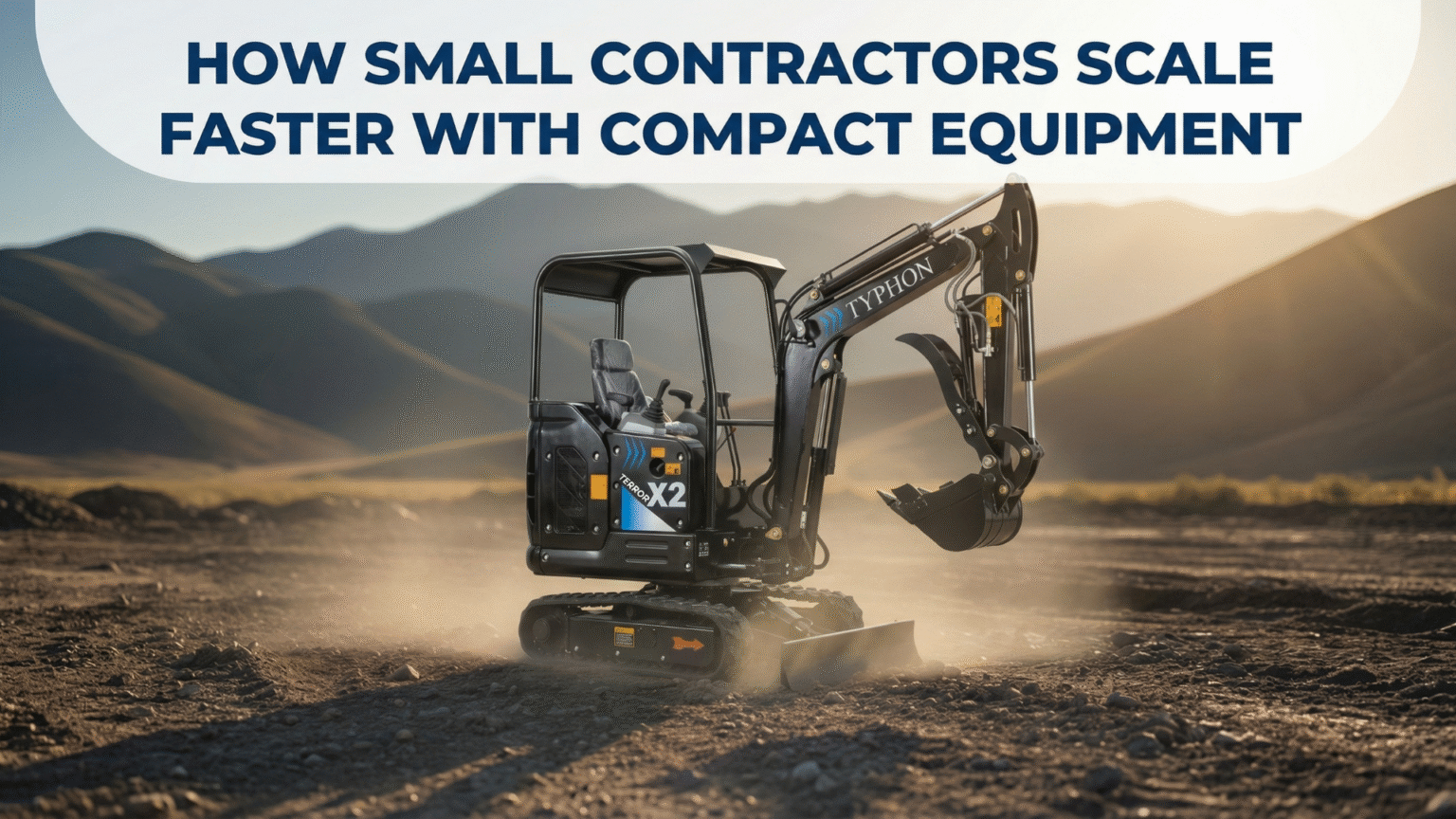 How Small Contractors Scale Faster With Compact Equipment
