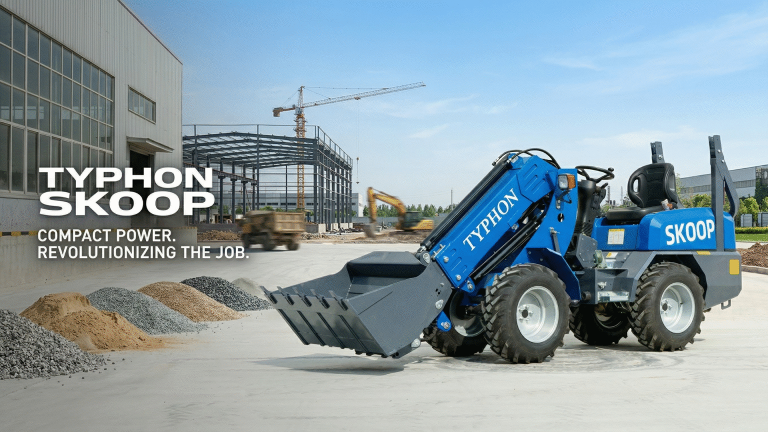 How Wheel Loaders Improve Material Handling Efficiency