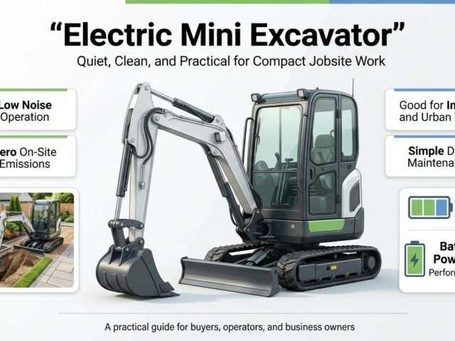 Electric Mini Excavator: A Practical Guide for Buyers and Operators