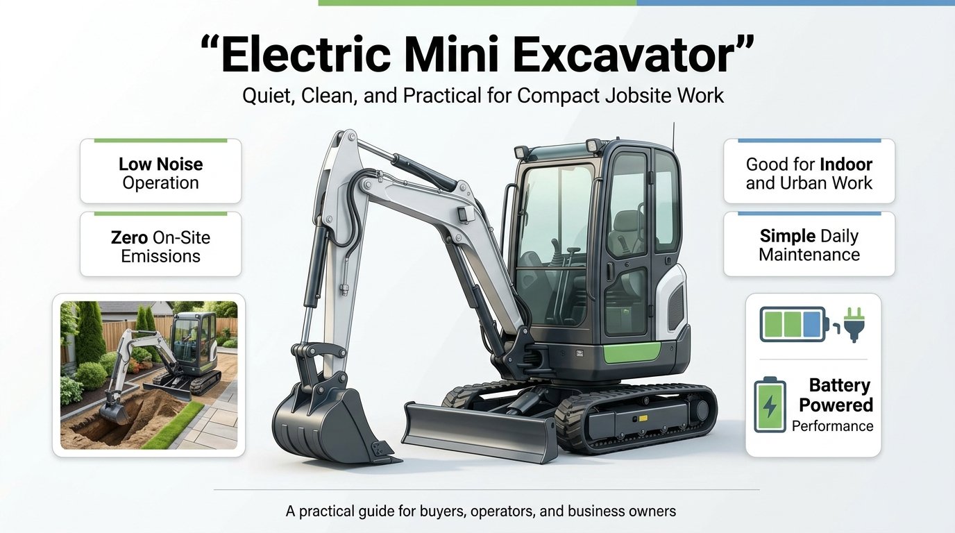Electric Mini Excavator: A Practical Guide for Buyers and Operators