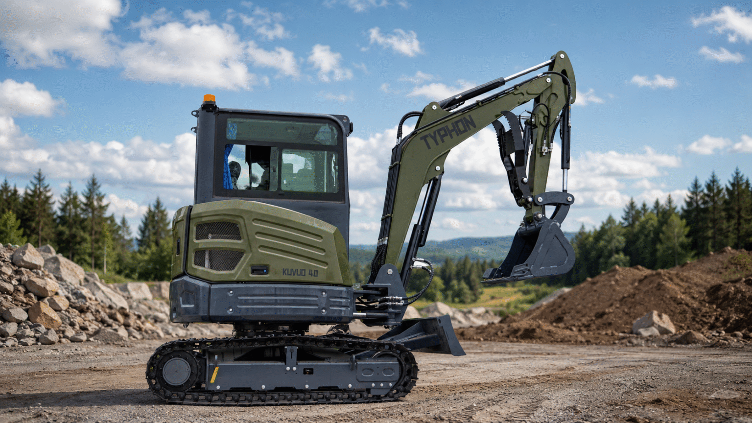 How Zero Tail Swing Mini Excavators Improve Urban Construction