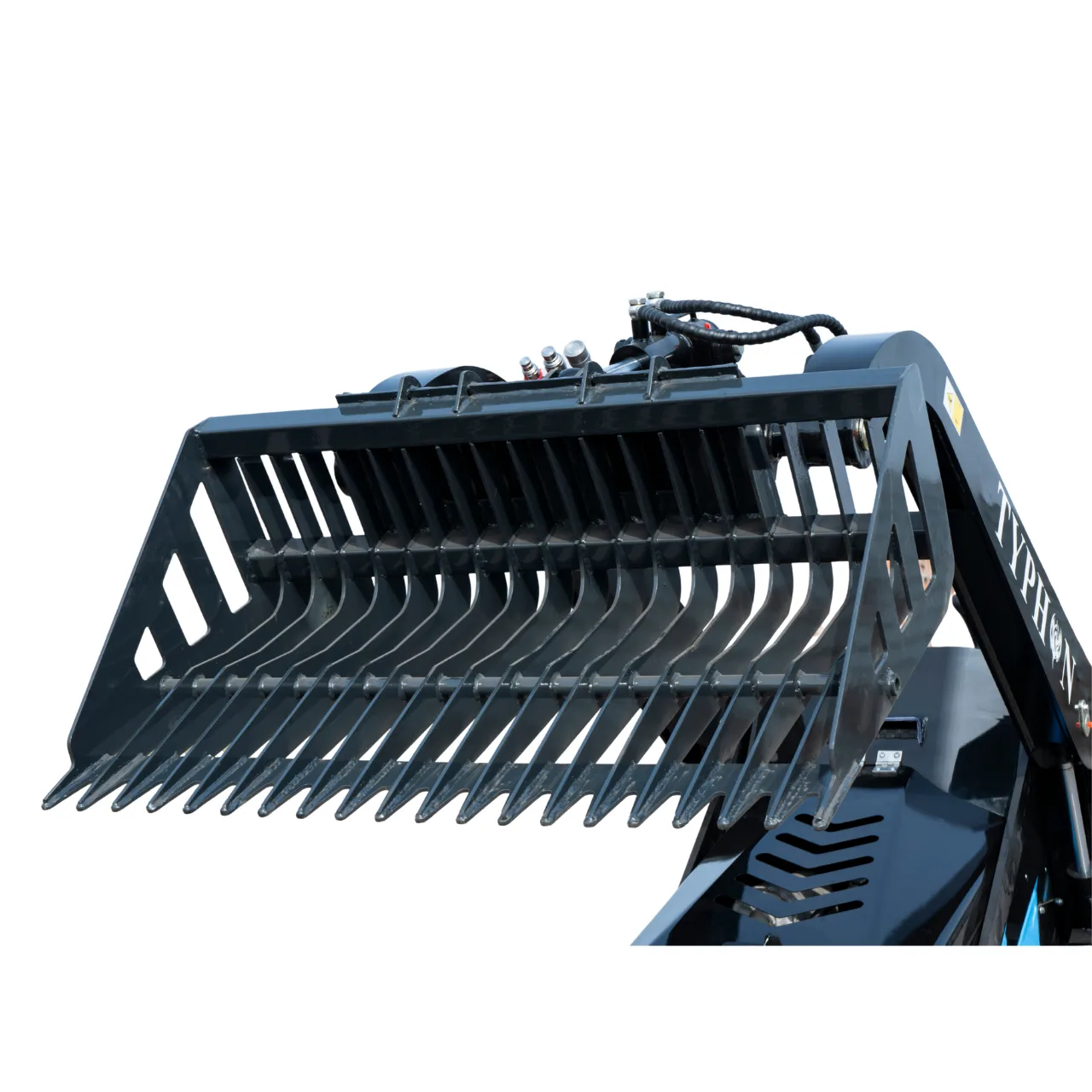Landscaping Skeleton Rock Bucket for TYPHON STOMP X1300 & STOMP 509 Mini Skid Steers - Image 2