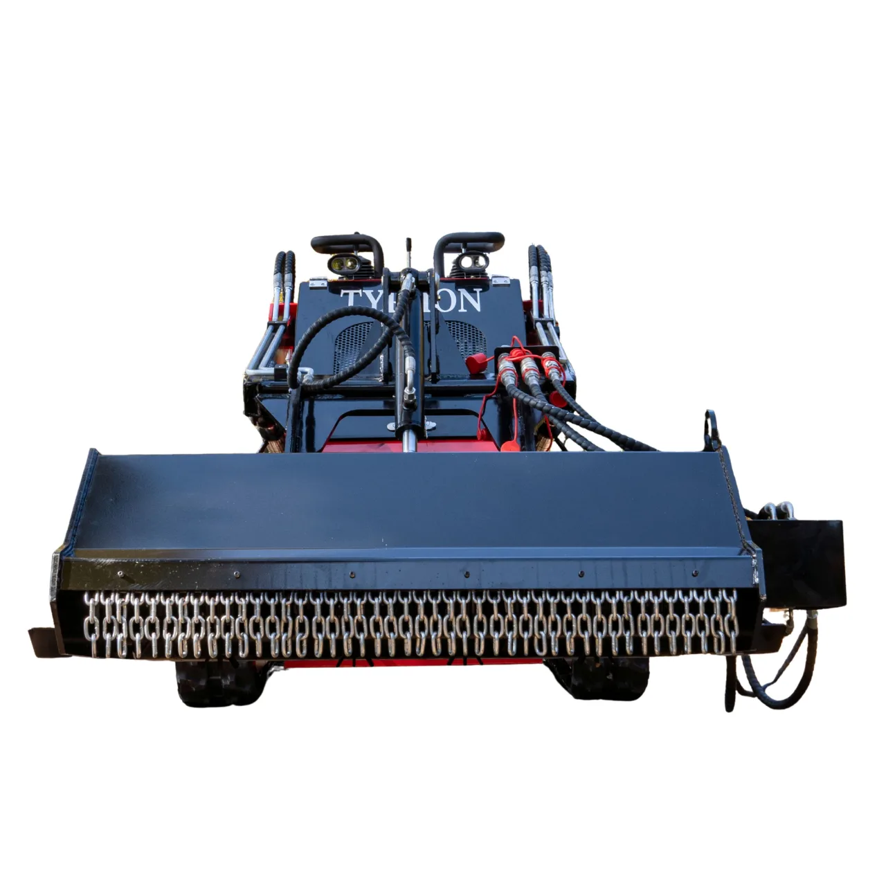 1450mm Heavy Duty Flail Mower Attachment 19 Teeth for TYPHON Mini Skid Steer - Image 2