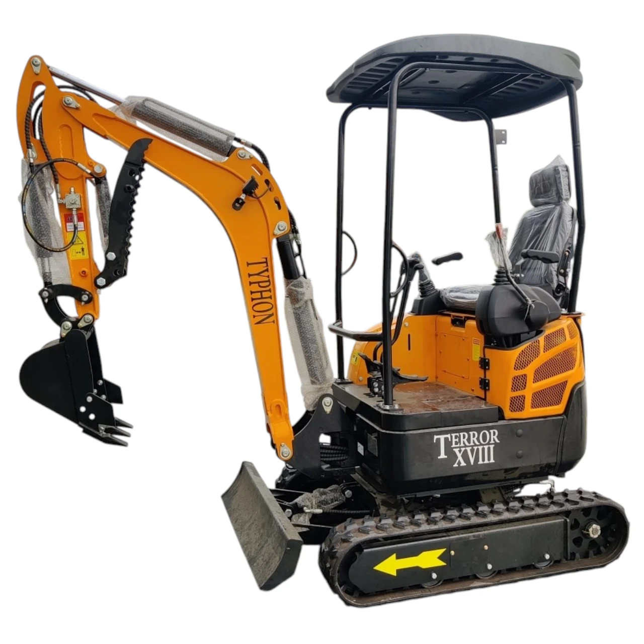 TYPHON TERROR XVIII Mini Excavator – 4000lbs Digger with 0.035 cbm Bucket USA - Image 3