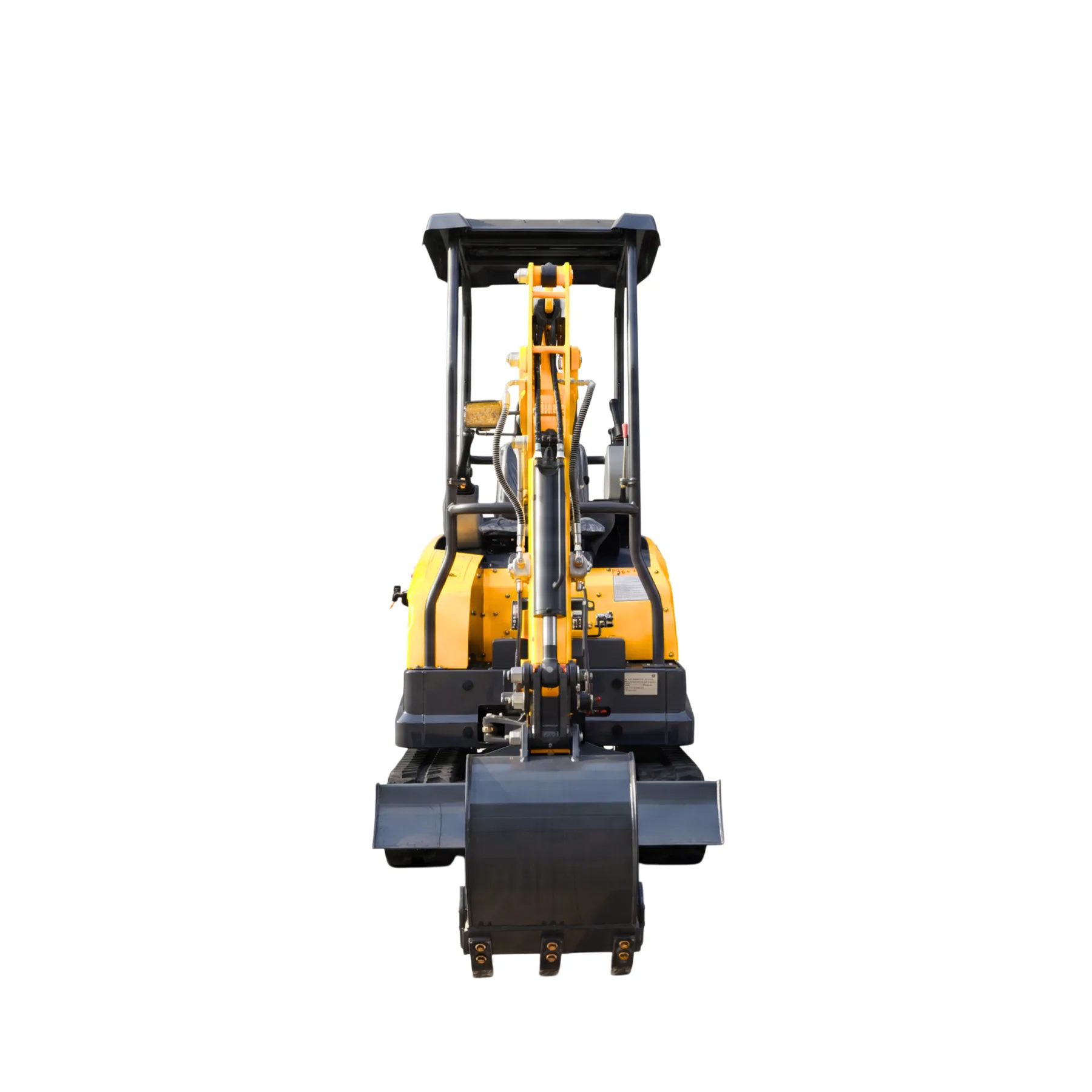TYPHON TERROR XVII PRO 3800 lb Mini Excavator, Kubota D902 Diesel, Hydraulic Thumb, Pilot Controls, 14kN Dig Force - Image 3