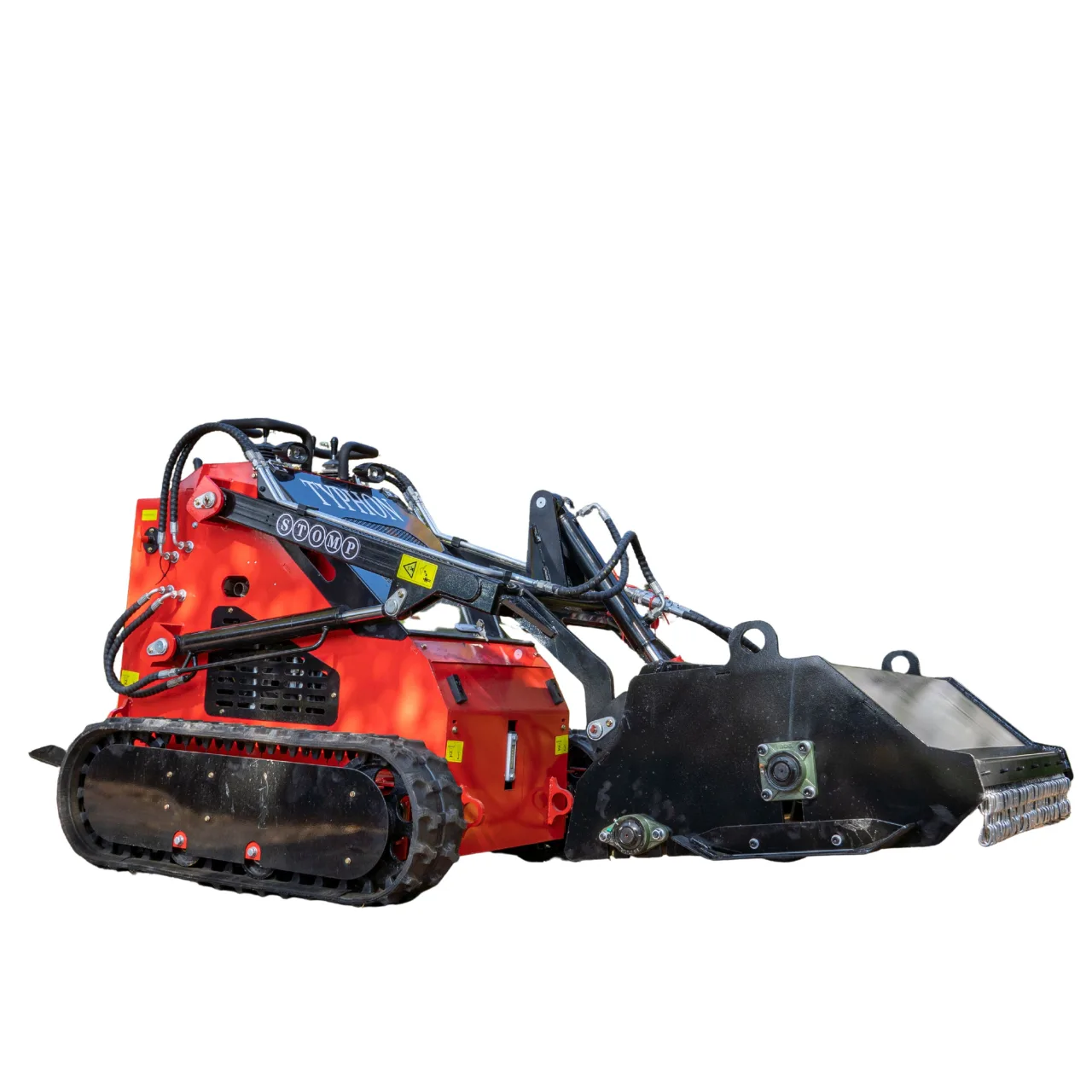 1450mm Heavy Duty Flail Mower Attachment 19 Teeth for TYPHON Mini Skid Steer - Image 3