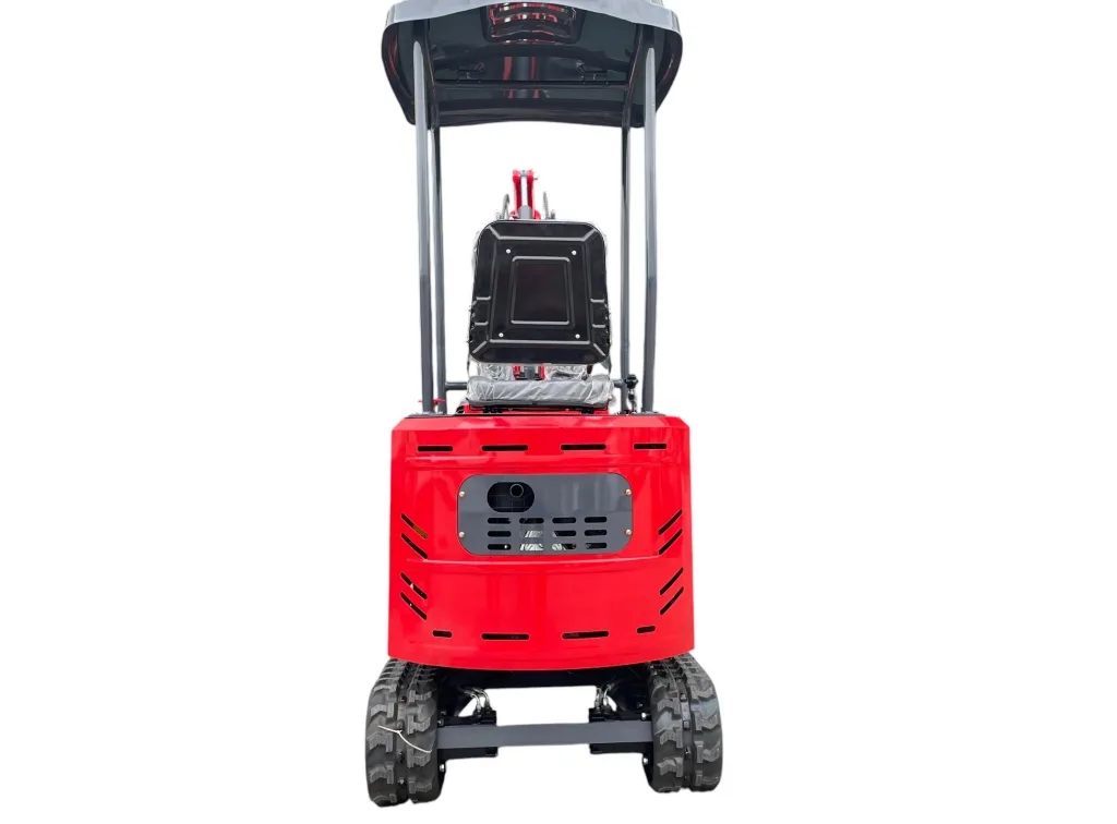 TYPHON TERROR ONE STORM 1 Ton Mini Excavator Trench Digger with Hydraulic Oil Cooler Canopy & Wide Bucket Ideal for Garden, Farm, Park & Road Work Digging, Drilling, Bull-Dozing - Image 5