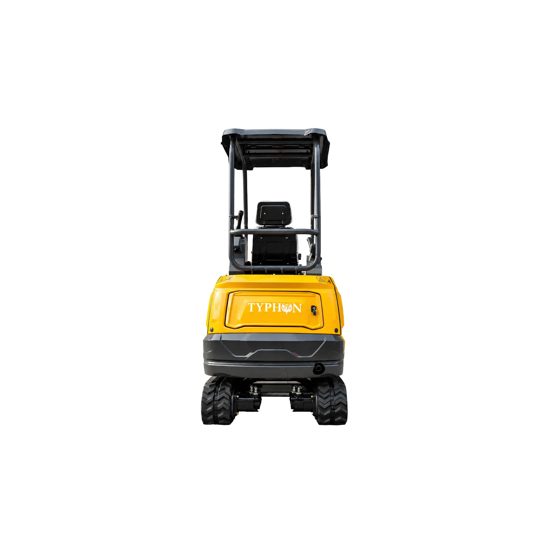 TYPHON TERROR XVII PRO 3800 lb Mini Excavator, Kubota D902 Diesel, Hydraulic Thumb, Pilot Controls, 14kN Dig Force - Image 5